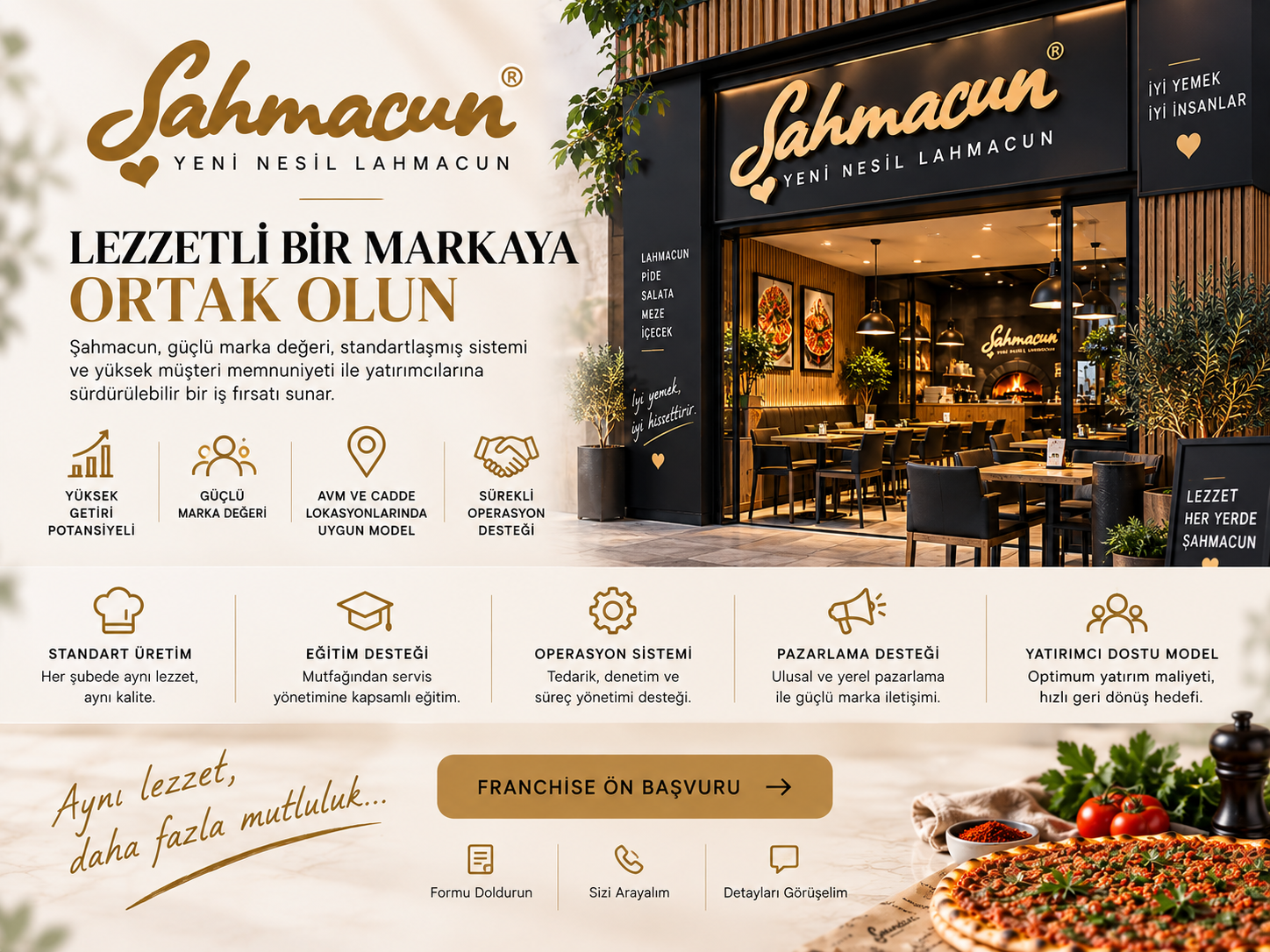 Şahmacun franchise yatırım modeli